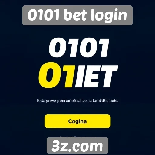 visão geral do site 0101 bet login