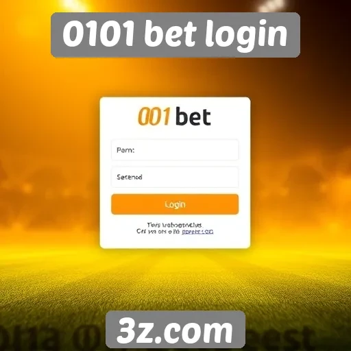 Interface do usuário no 0101 bet login